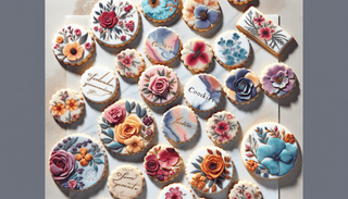 Edible Elegance: Personalised Cookies with Custom Designs