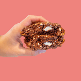 Red Velvet Stuffed Cookies